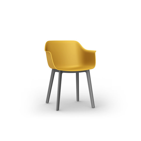 Resol Kunststof Design Terrasstoel Shape Click - Met Armleuning - Resol