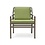 Nardi Ruime fauteuil Aria met gekleurd frame en kussens