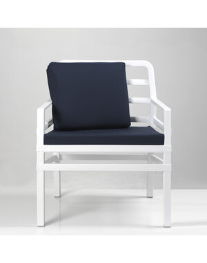 Nardi Fauteuil Aria wit frame