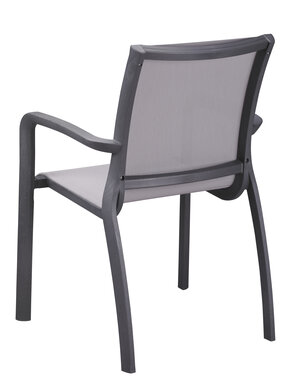 Grosfillex Kunststof Terrasstoel Sunset - Met Textileen - Grosfillex