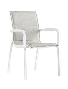 Grosfillex Kunststof Terrasstoel Sunset Comfort - Met Armleuning - Grosfillex