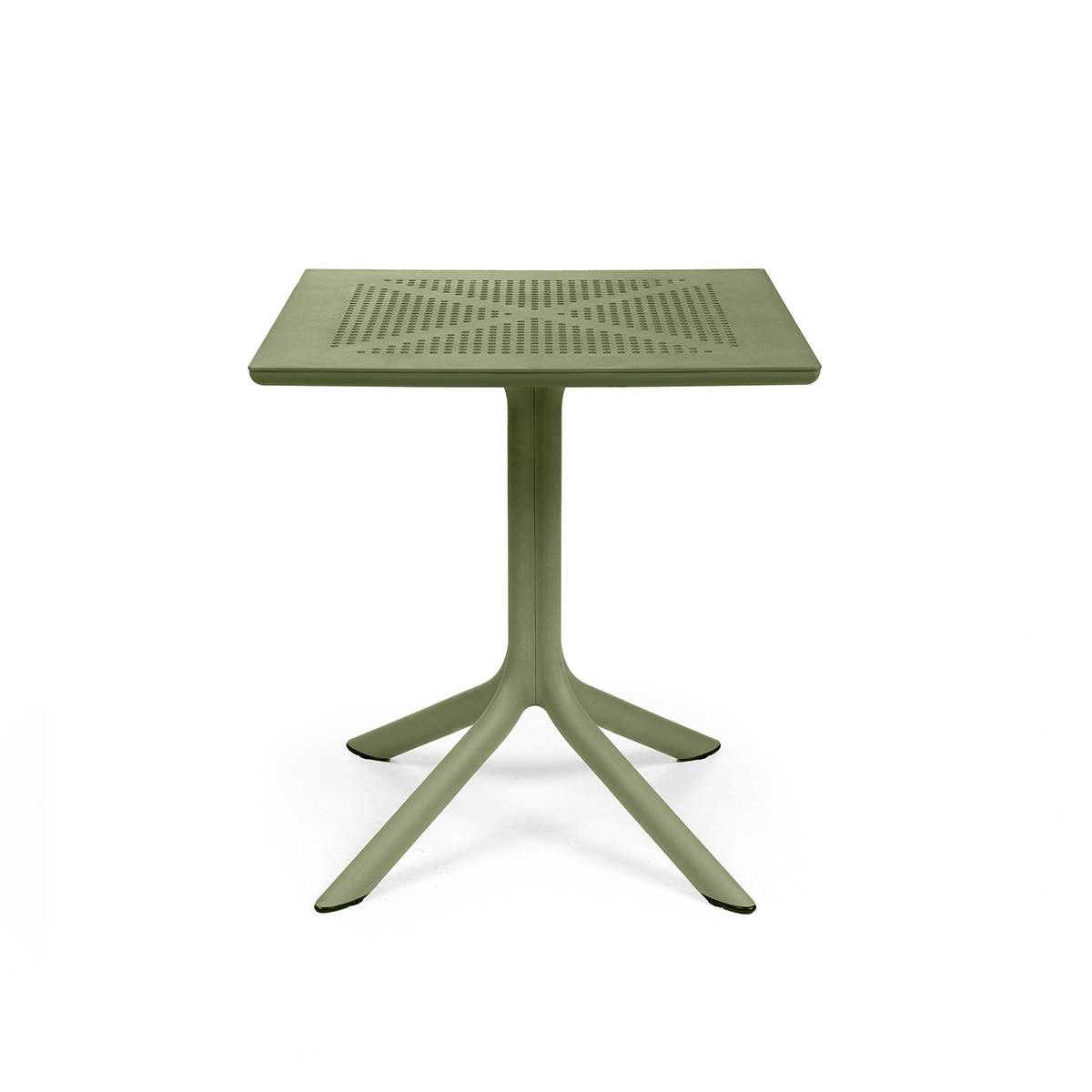 Inklapbare bistrotafel Kos - groen - ø60x71 cm