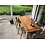 NL-design Gerecycled teak houten tafel FSC gekeurd