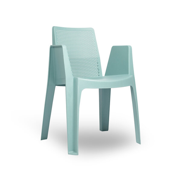 Resol Recycled Kunststof Terrasstoel Play - Met Armleuning - Resol