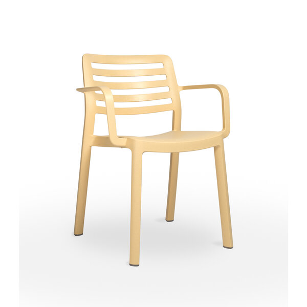 Resol Recycled Kunststof Tuinstoel Wind - Met Armleuning - Resol