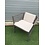 Resol Kunststof loungestoel Click Clack met losse kussens