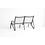 Grosfillex Loungebank Sunset 2-zitter met textileen SALE