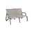 Grosfillex Loungebank Sunset 2-zitter met textileen SALE