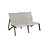 Grosfillex Loungebank Sunset 2-zitter met textileen SALE