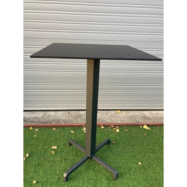 Nardi Aluminium statafel met HPL Fenix zwart blad SALE