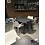 Resol Gerecycled kunststof bistro tafel Noa 90 x 90