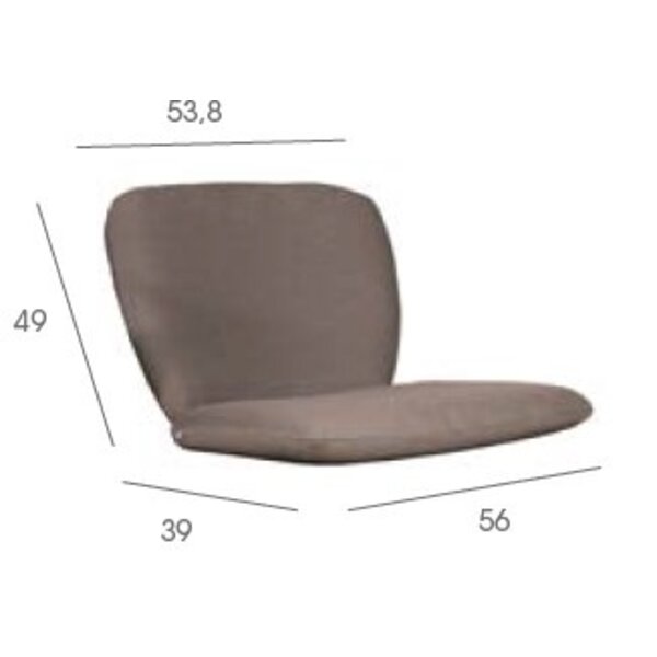 Resol Stoelkussen Woody loungestoel