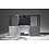 Nardi Cube terrastafel met aluminium onderstel 120x70