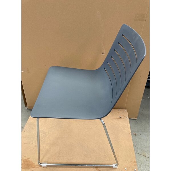 Resol Binnen stoel Skin met verchroomd slede onderstel