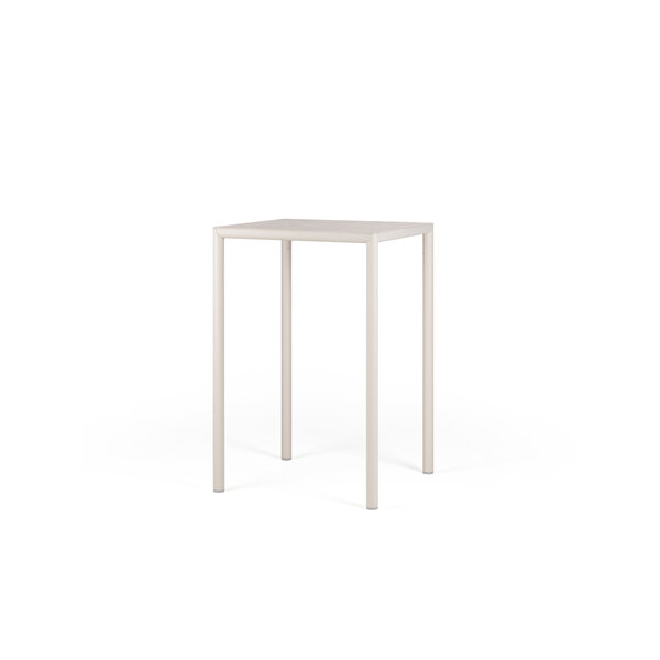 Nardi Piave hoge terrastafel HPL met aluminium poten 70x70