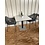 Siesta Bistrotafel Lulu met HPL blad en 2 moderne stoelen