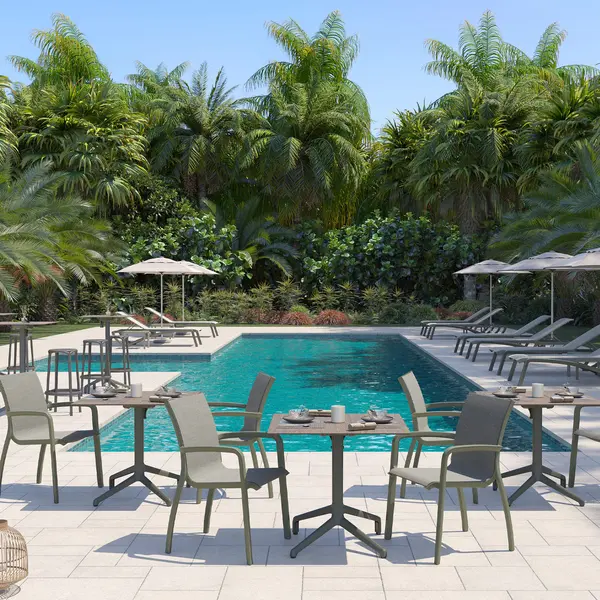 Grosfillex Green Edition Terrasstoel Sunset - Met Textileen - Grosfillex