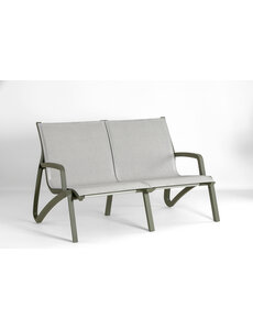Grosfillex Loungebank Sunset 2-zitter Green Edition