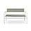 Resol Tuinbank Gelato stalen frame met kunststof latten