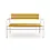 Resol Tuinbank Gelato stalen frame met kunststof latten