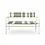 Resol Tuinbank Gelato stalen frame met kunststof latten