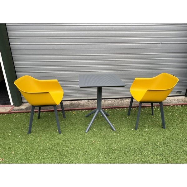 Siesta Opklapbare tafel met 2 kuipstoelen SALE