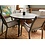 Grosfillex Sunset ronde tafel met HPL topblad 120 cm  incl. Sunset comfort stoelen SALE