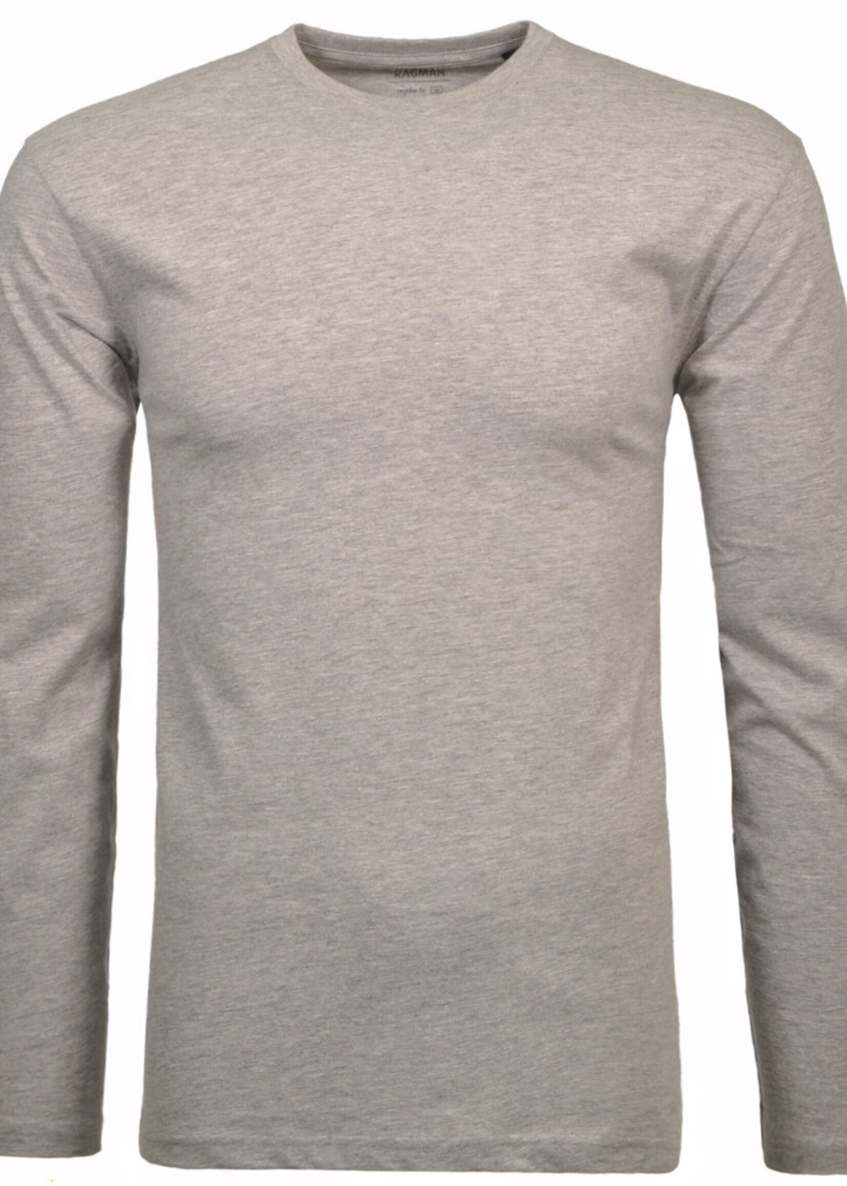 RAGMAN Ragman Shirt Langarm Rundhals