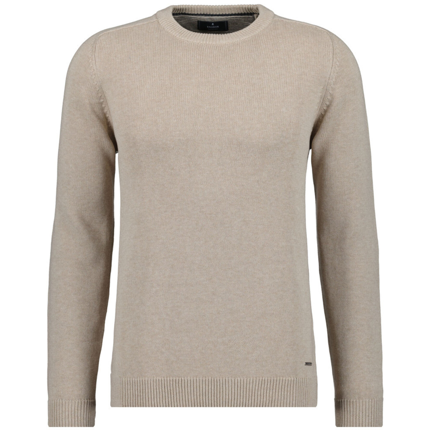 RAGMAN Ragman Pullover Cotton R-Neck