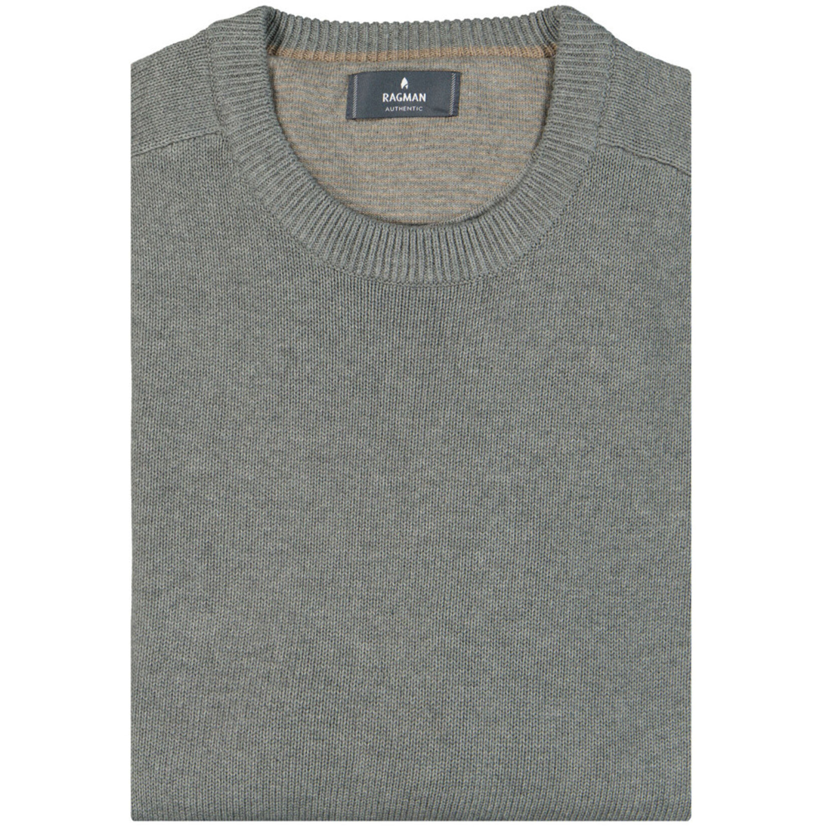 RAGMAN Ragman Pullover Cotton R-Neck