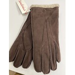 Papillon Handschuh Leder mit Kunstpelzfutter
