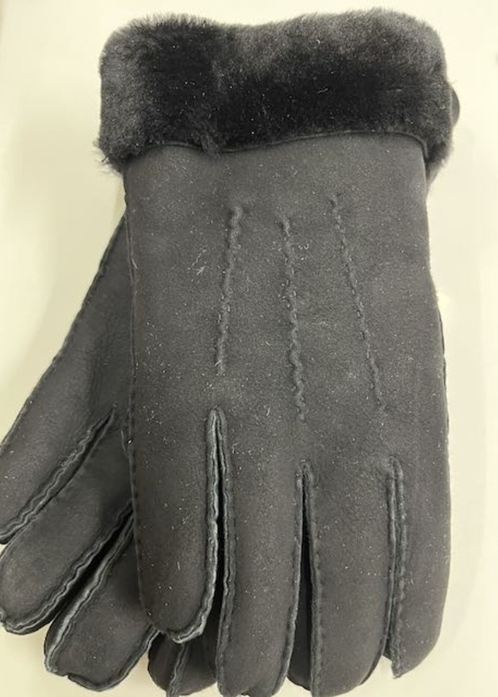 Papillon Handschuh Leder Schafffell