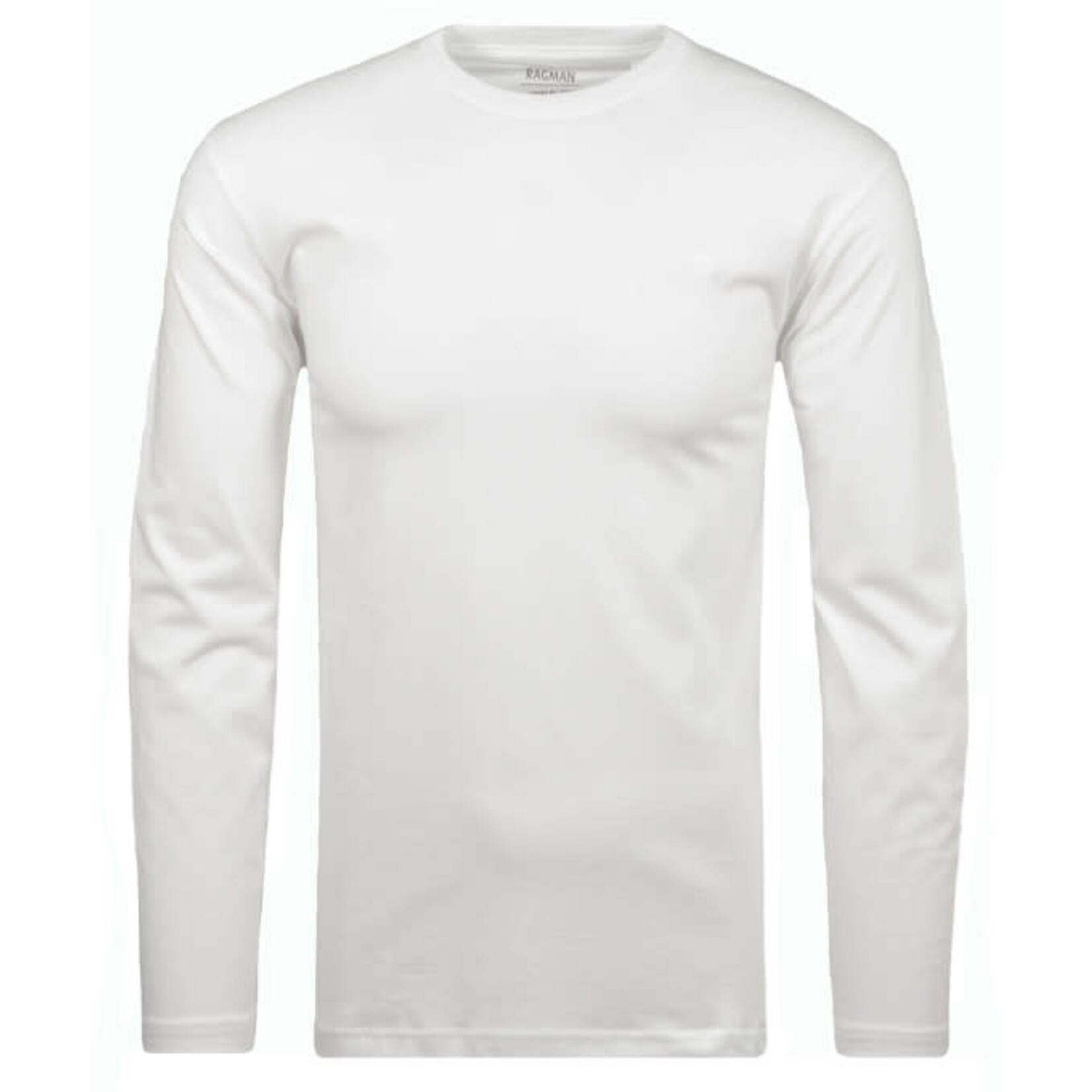 RAGMAN Ragman Shirt Pima Langarm Rundhals
