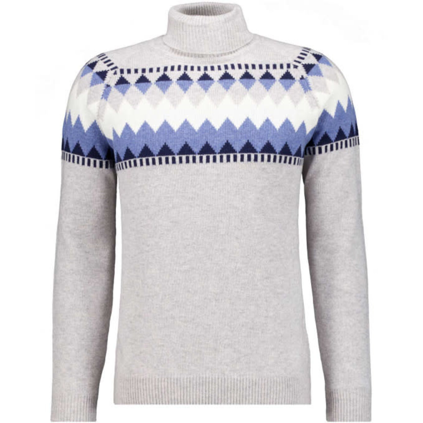 RAGMAN Ragman Pullover Jaquard Rollkragen