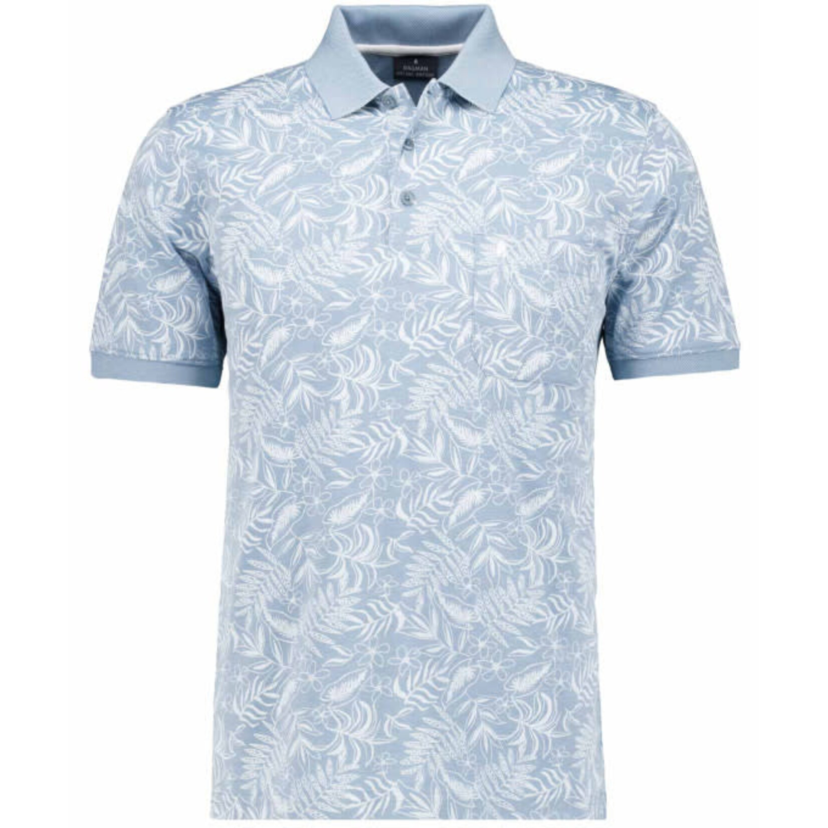 RAGMAN Ragman Polo Blätterprint