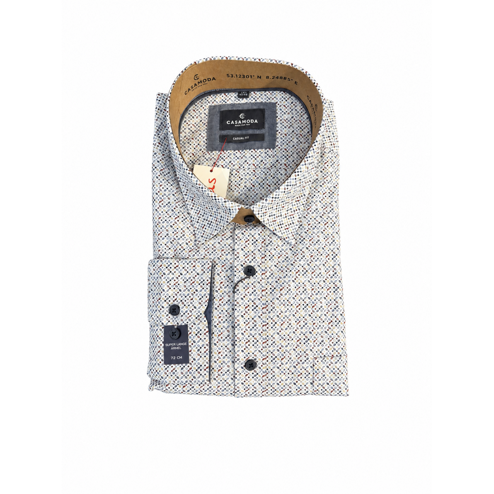 Casamoda Casamoda Casual Fit Pinpoint