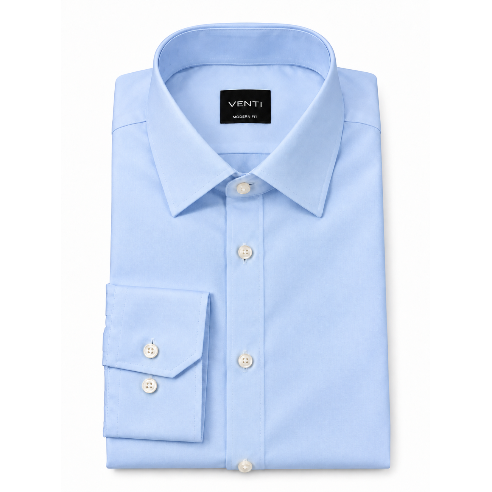 Venti Venti Modern Fit basic 69 Arm Popline