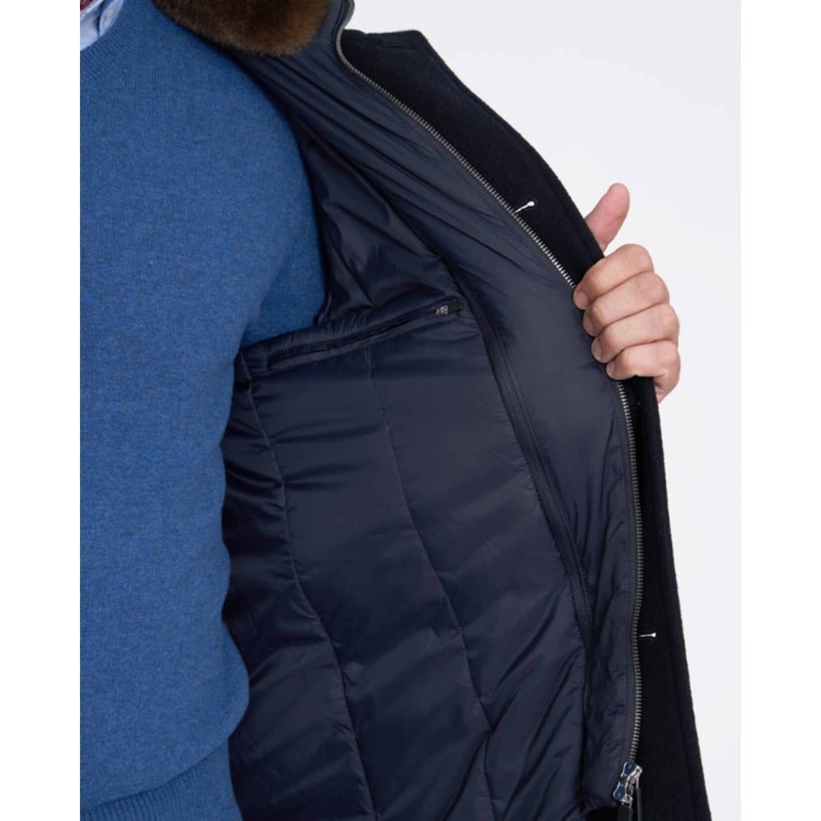 Wellington of Billmore Wellington Mantel Lucas Wool Cashmere
