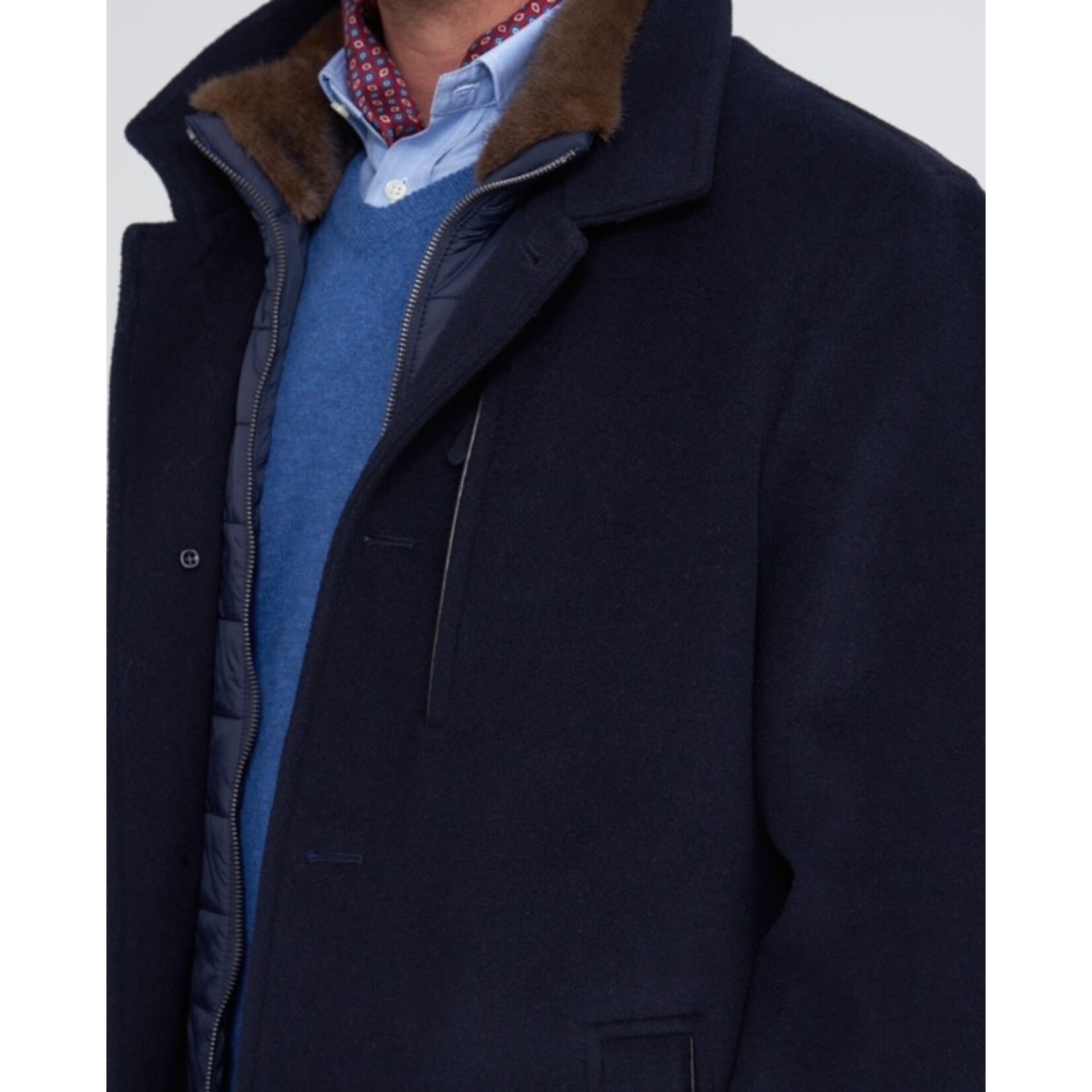 Wellington of Billmore Wellington Mantel Lucas Wool Cashmere