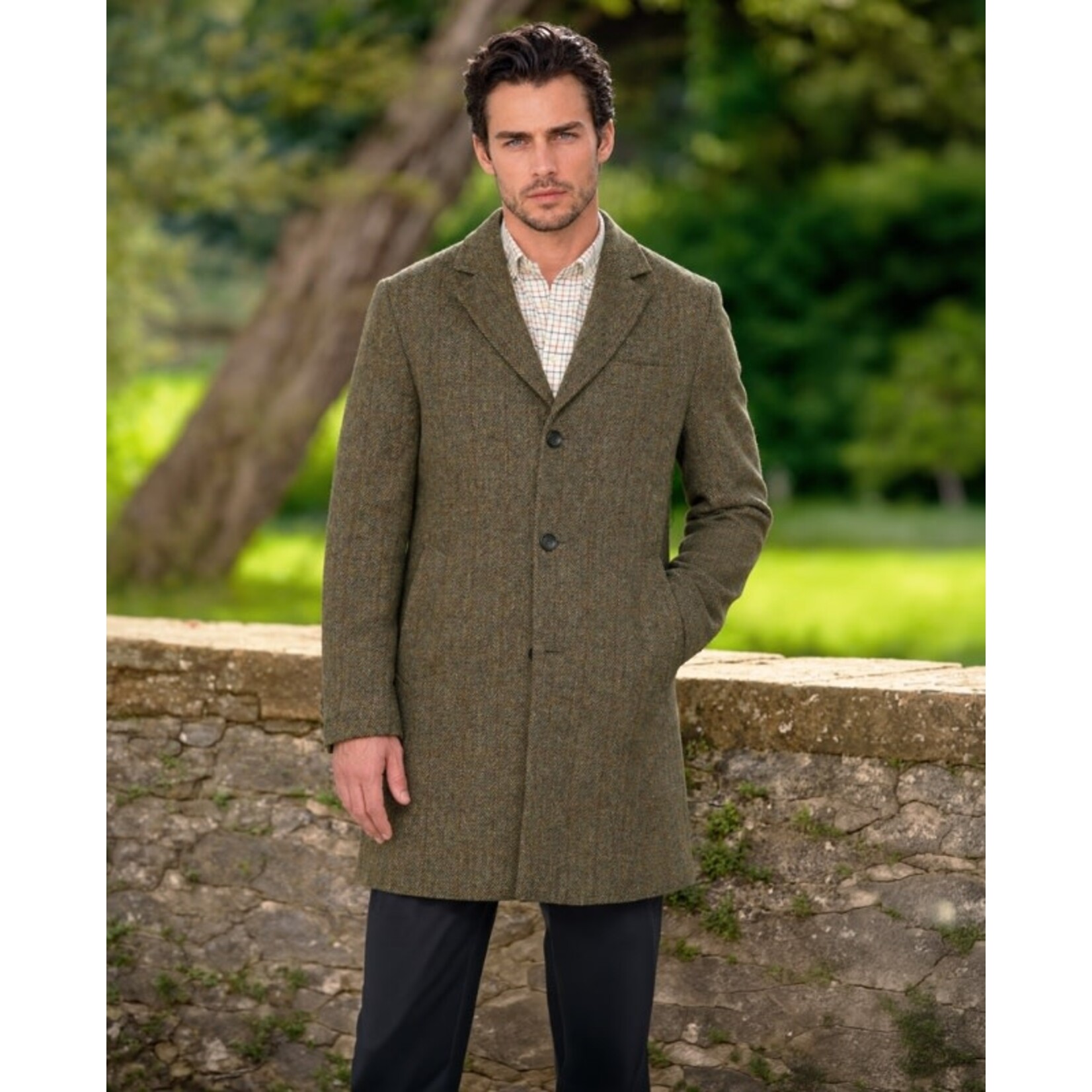 Wellington of Billmore Wellington Howard Harris Tweed Mantel