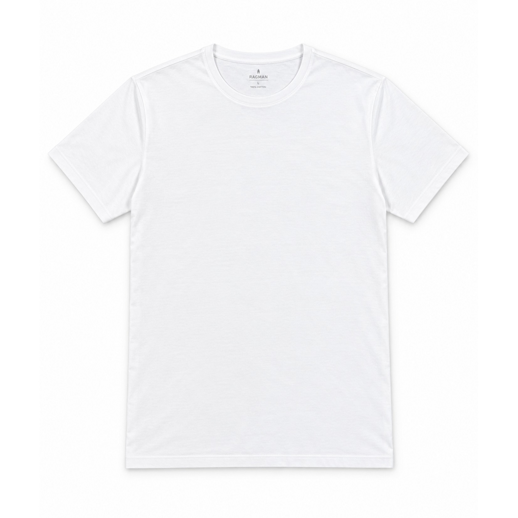RAGMAN Basic T-Shirt R-Neck Body Fit