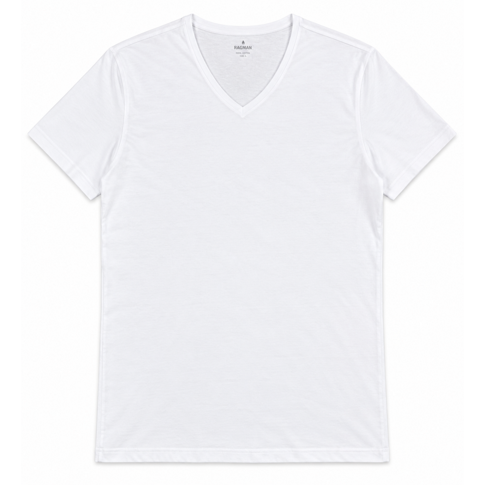 RAGMAN Basic T-Shirt V-Neck Body Fit