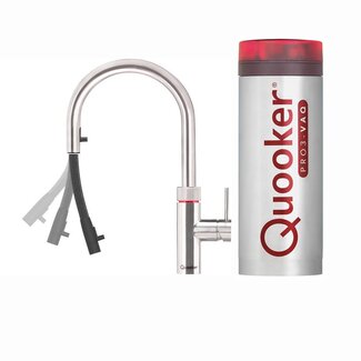 Quooker 3XRVS | Flex PRO3-VAQ RVS 3XRVS