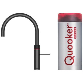 Quooker 22FRBLK | Fusion Round Zwart / Black Combi