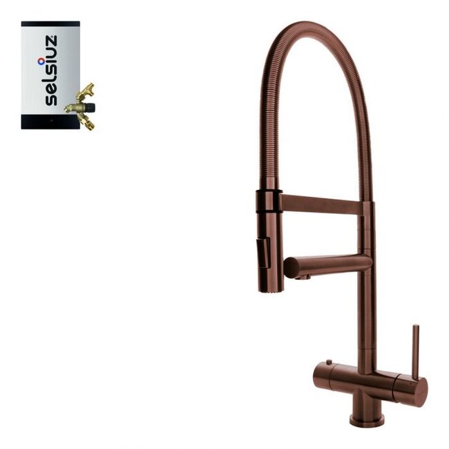 Selsiuz 350249  Selsiuz  XL Copper ,Combi extra boiler Kokend waterkraan