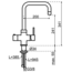 Selsiuz Selzius 350216  Haaks Rvs  Single boiler