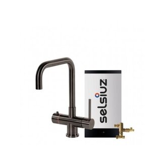 Selsiuz 350244  Kokendwaterkraan combi boiler Gun Metal