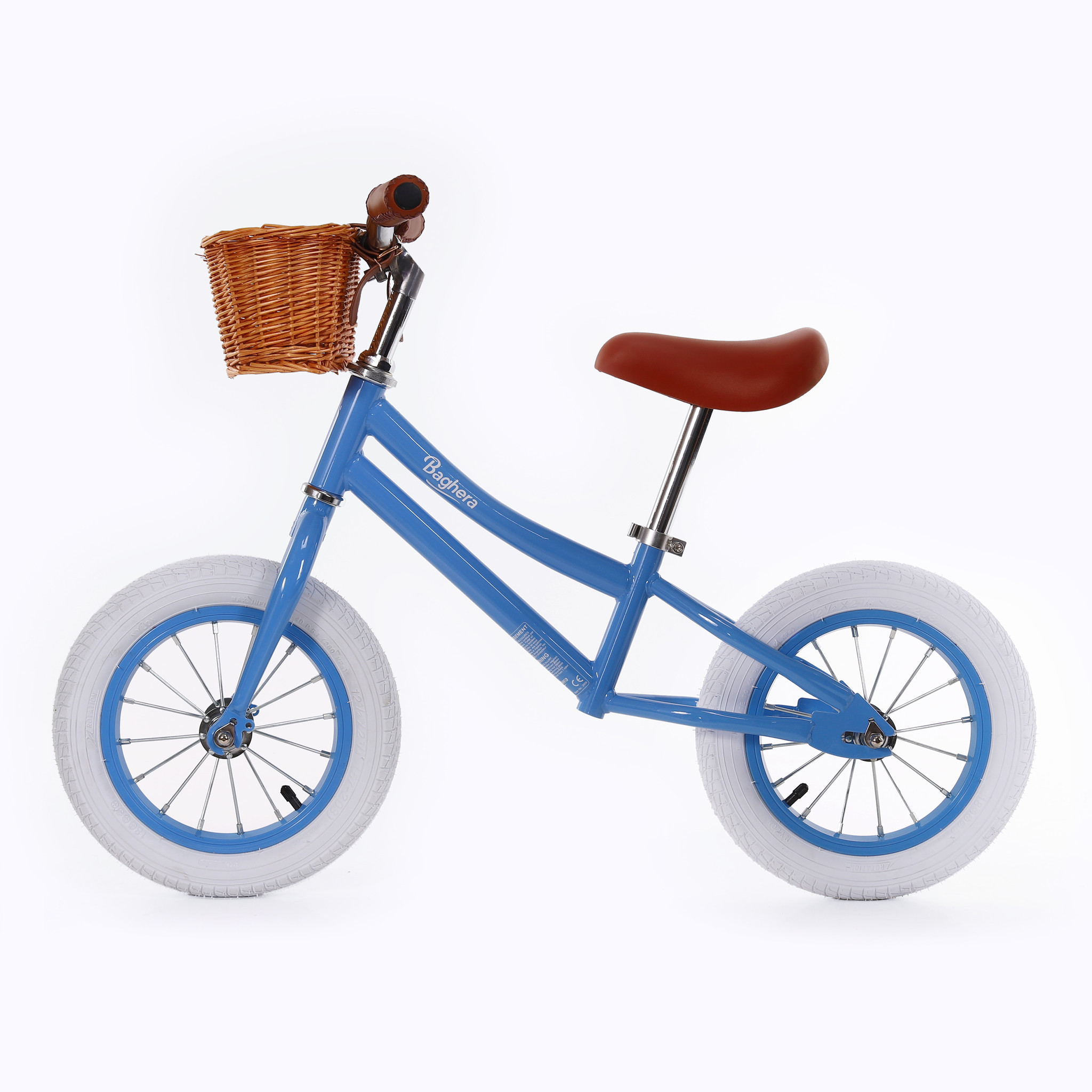 Baghera Loopfiets retro blue - Loenadesign | Duurzame Baby \u0026 Kinderproducten