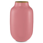 PIP Studio Vase Metal Oval Old Pink 30cm