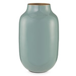 PIP Studio Vase Metal Oval Blue 30cm